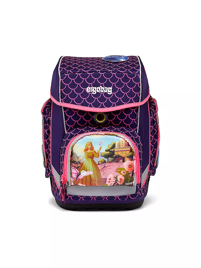 ERGOBAG | Zip Set Zippies LED Prinzessin | bunt