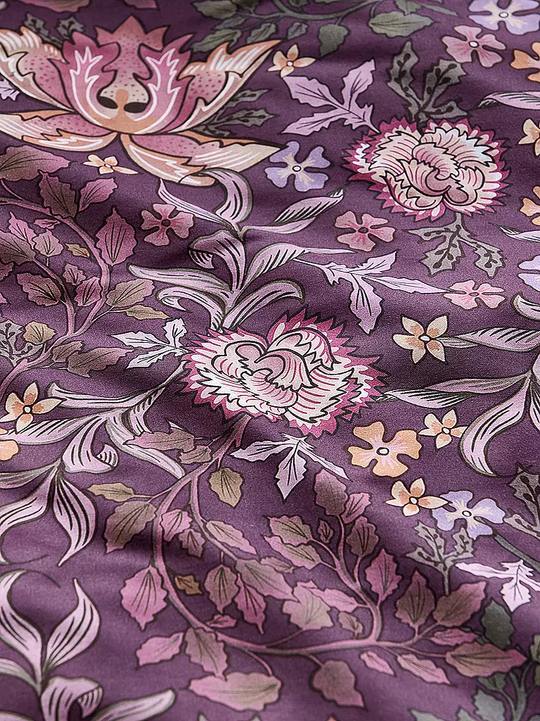 ESSENZA | Satin Bettwäsche 70x90cm/140x200cm OPHELIA Plum Wine | beere