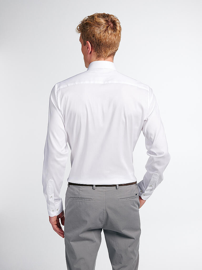 ETERNA | Hemd Slim Fit Performance | weiß