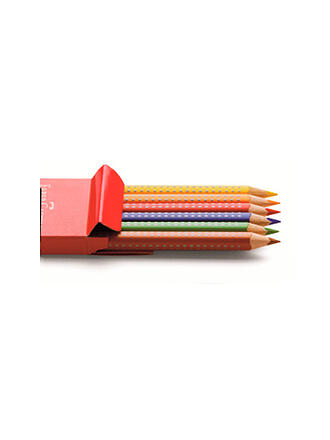 FABER-CASTELL | Jumbo Grip Buntstift, 6er Kartonetui