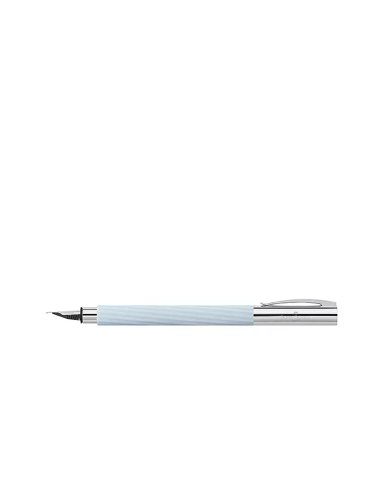 FABER-CASTELL | Füllhalter AMBITION ITALIC ICE BLUE F | keine Farbe