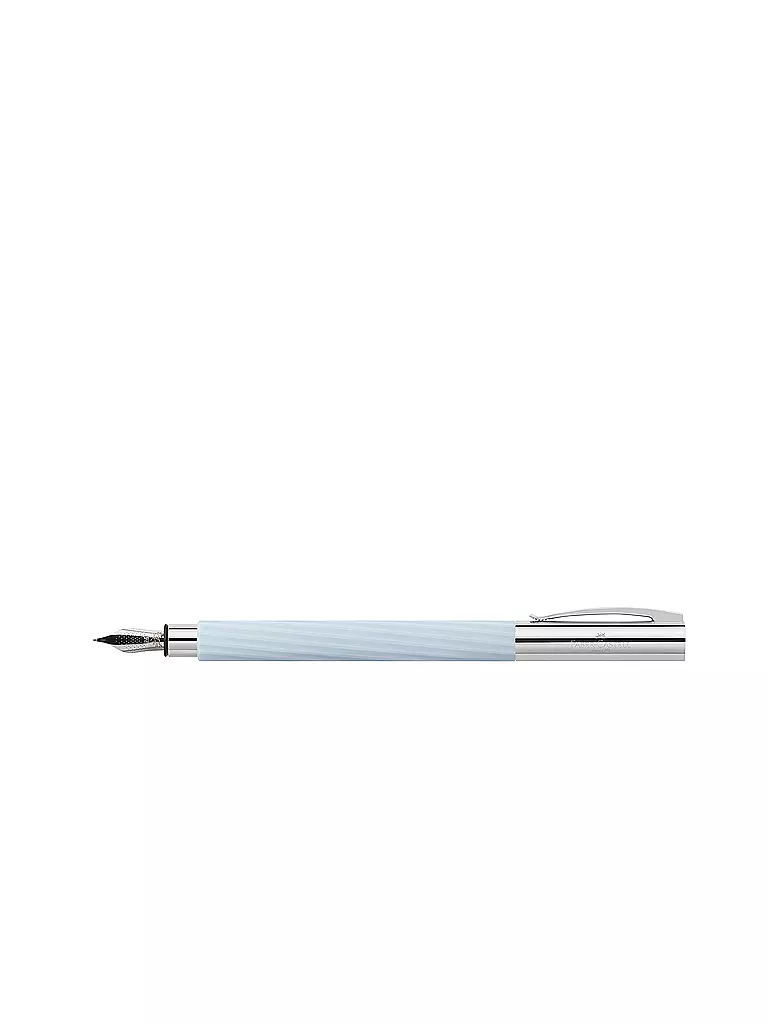 FABER-CASTELL | Füllhalter AMBITION ITALIC ICE BLUE M | keine Farbe