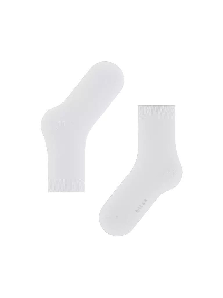 FALKE |  Socken COTTON TOUCH white | blau