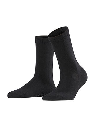 FALKE | Socken Soft Merino black