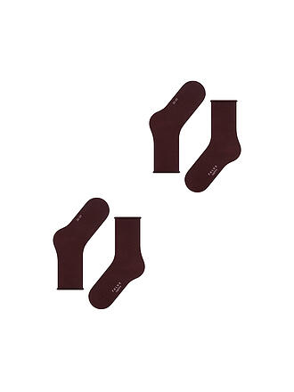 FALKE | Happy  Socken 2er Pkg barolo