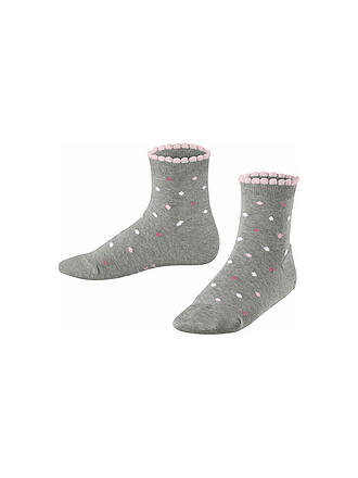 FALKE | Kinder Socken MULTIDOT light grey