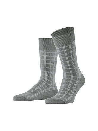 FALKE | Herren Socken MODERN TAILOR, light greymel.