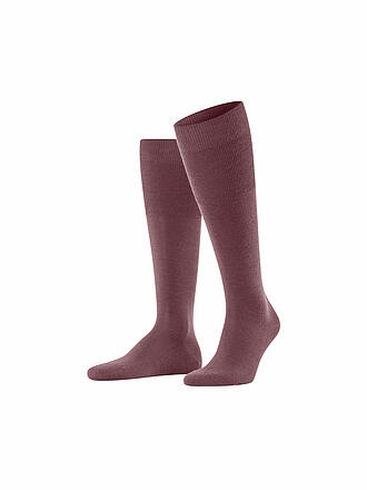 FALKE | Kniestrümpfe AIRPORT roan rouge 