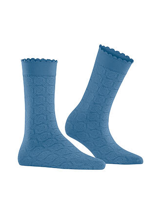 FALKE | Socken HOARDING HONEY sky blue