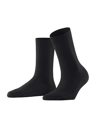 FALKE | Socken NEEDLEPOINT black