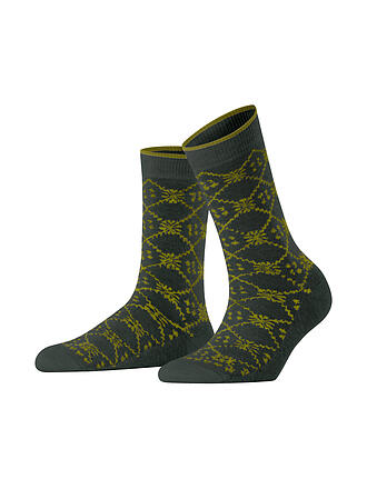 FALKE | Socken RETRO SENSATION forest