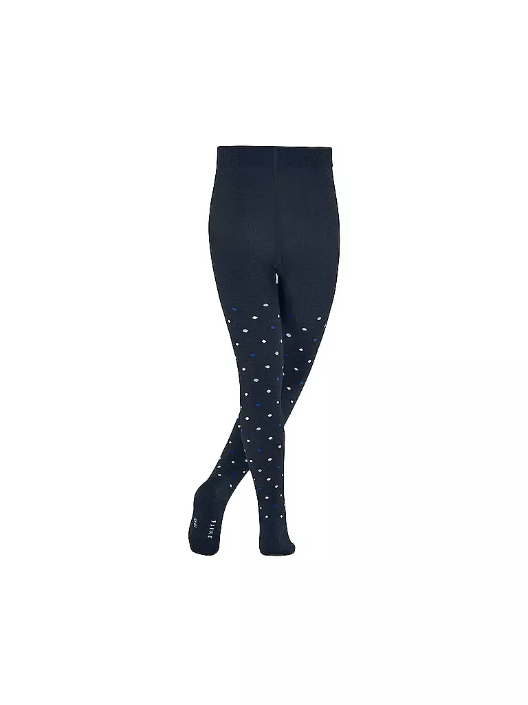 FALKE | Baby Mädchen Strumpfhose MULTIDOT space blue | blau