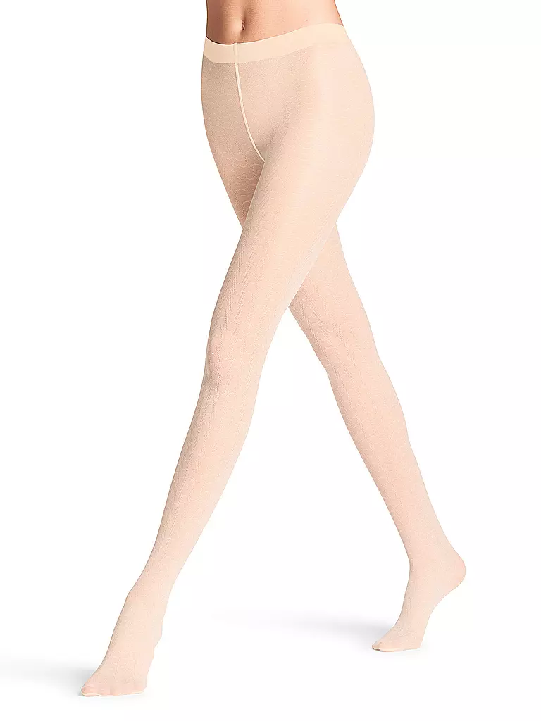 FALKE | Damen Feinstrumpfhose MYSTICAL WAVE powder | beige