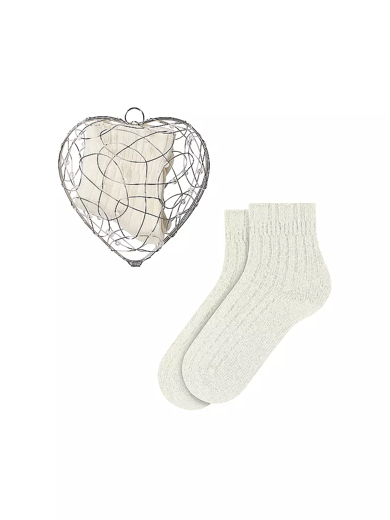 FALKE | Damen Socken CHRISTMAS GIFT SET off white | creme