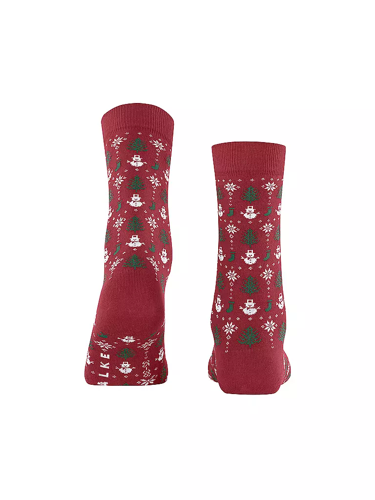 FALKE | Damen Socken MERRY PARTY scarlet | rot