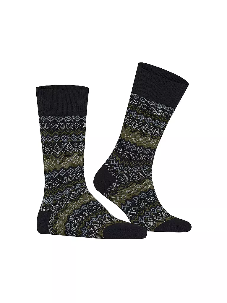 FALKE | Herren Socken ASPEN black | schwarz