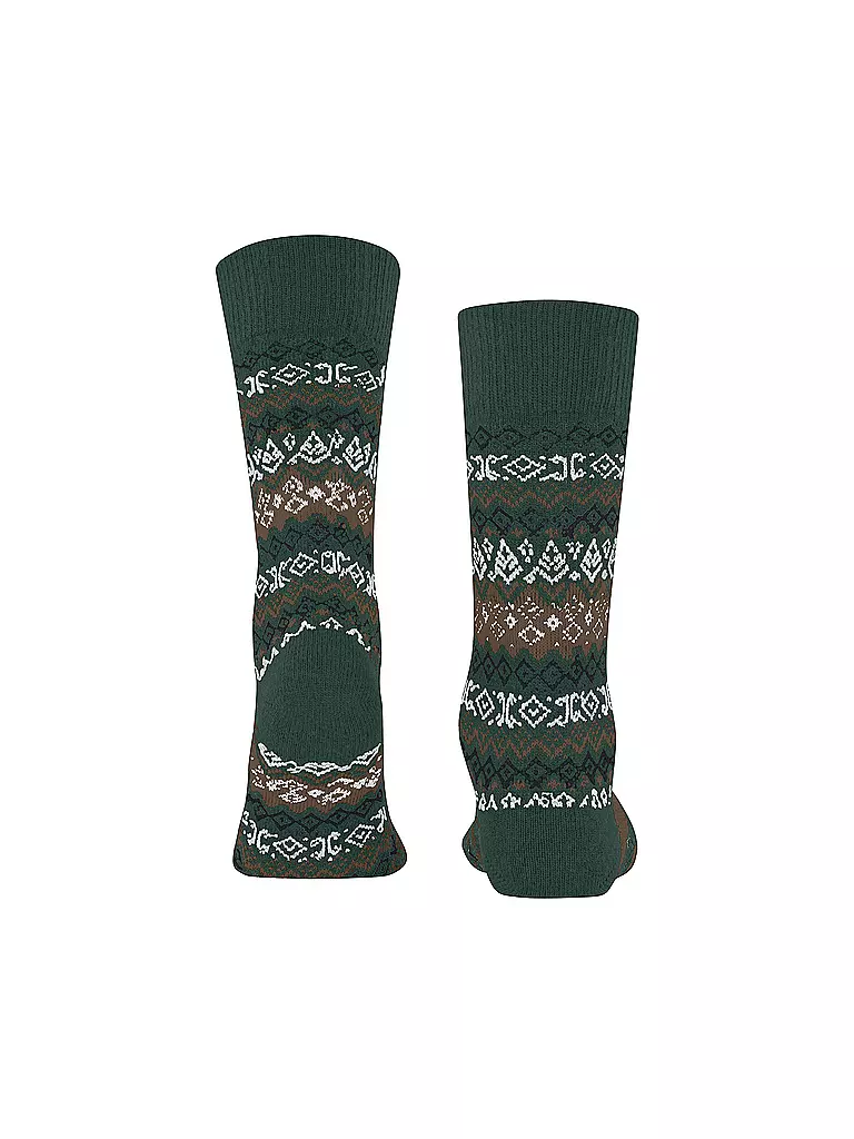 FALKE | Herren Socken ASPEN hunter green | olive