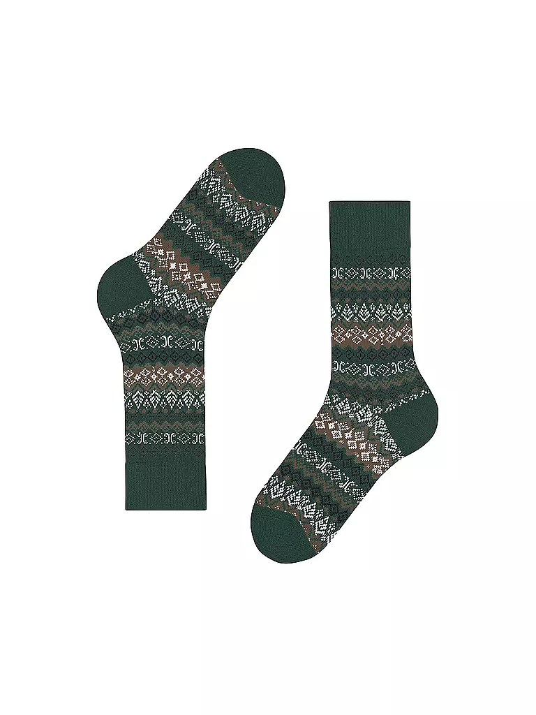 FALKE | Herren Socken ASPEN hunter green | olive