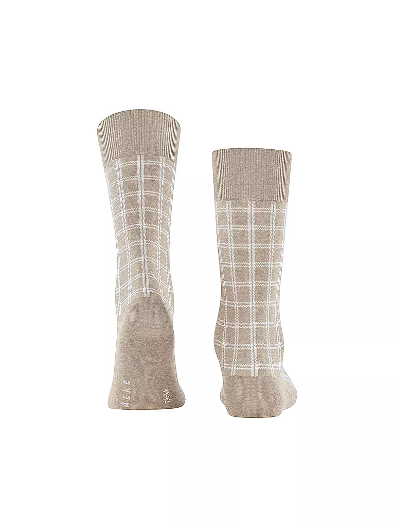 FALKE | Herren Socken MODERN TAILOR, pebble mel. | beige