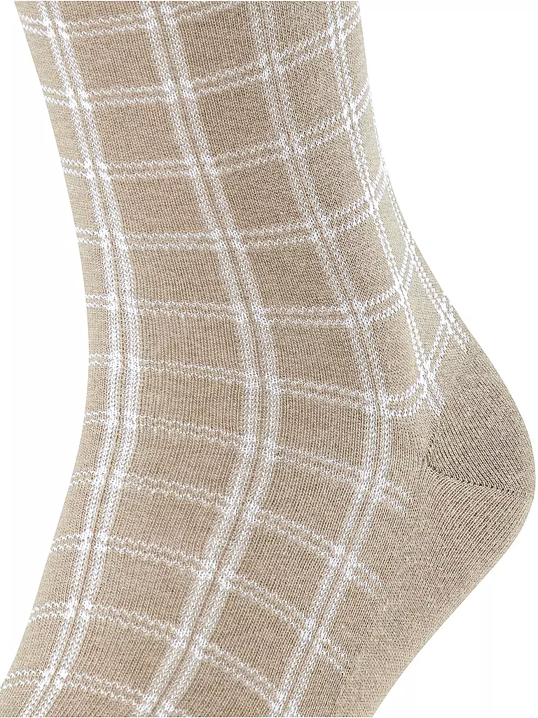 FALKE | Herren Socken MODERN TAILOR, pebble mel. | beige