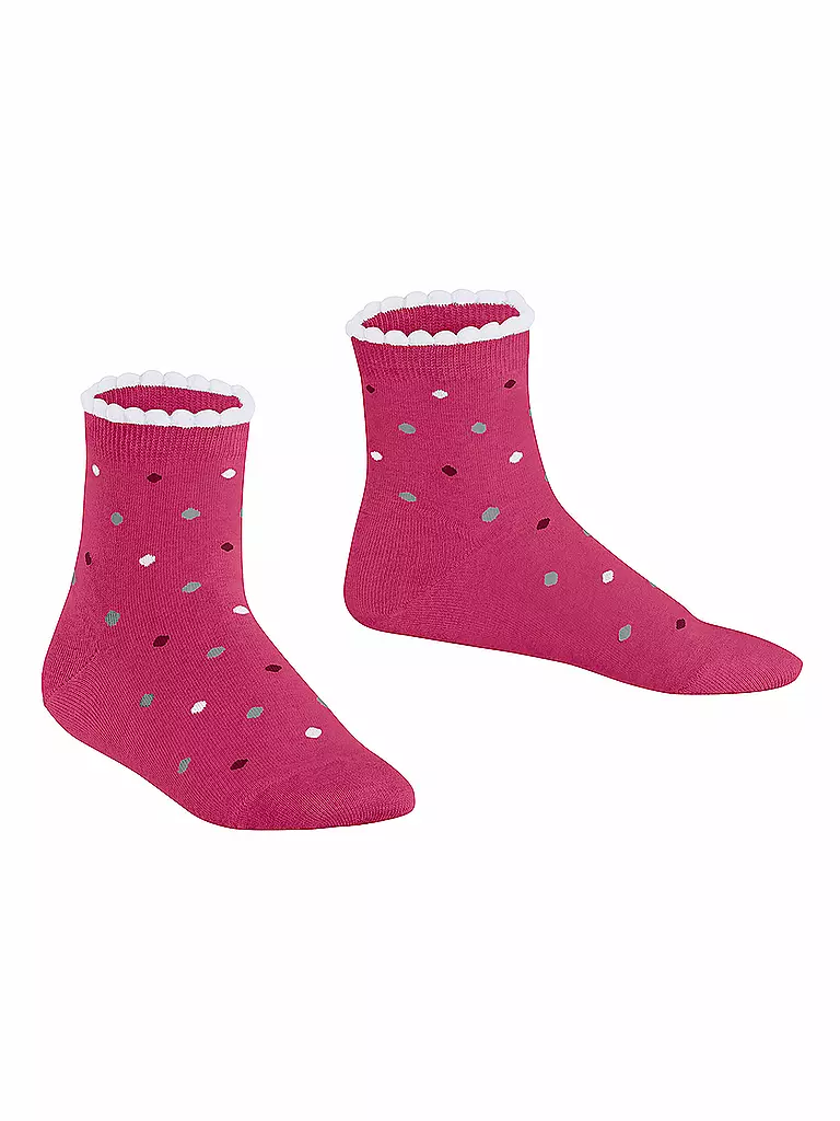 FALKE | Kinder Socken MULTIDOT fuchsia | pink