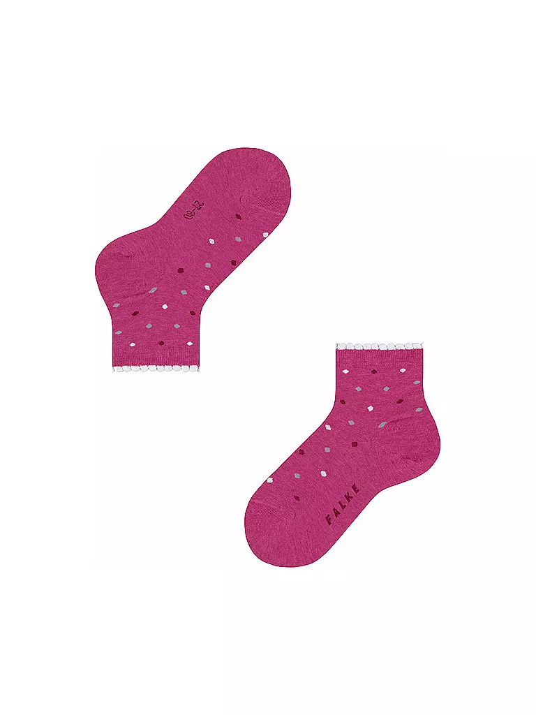 FALKE | Kinder Socken MULTIDOT gloss | rot