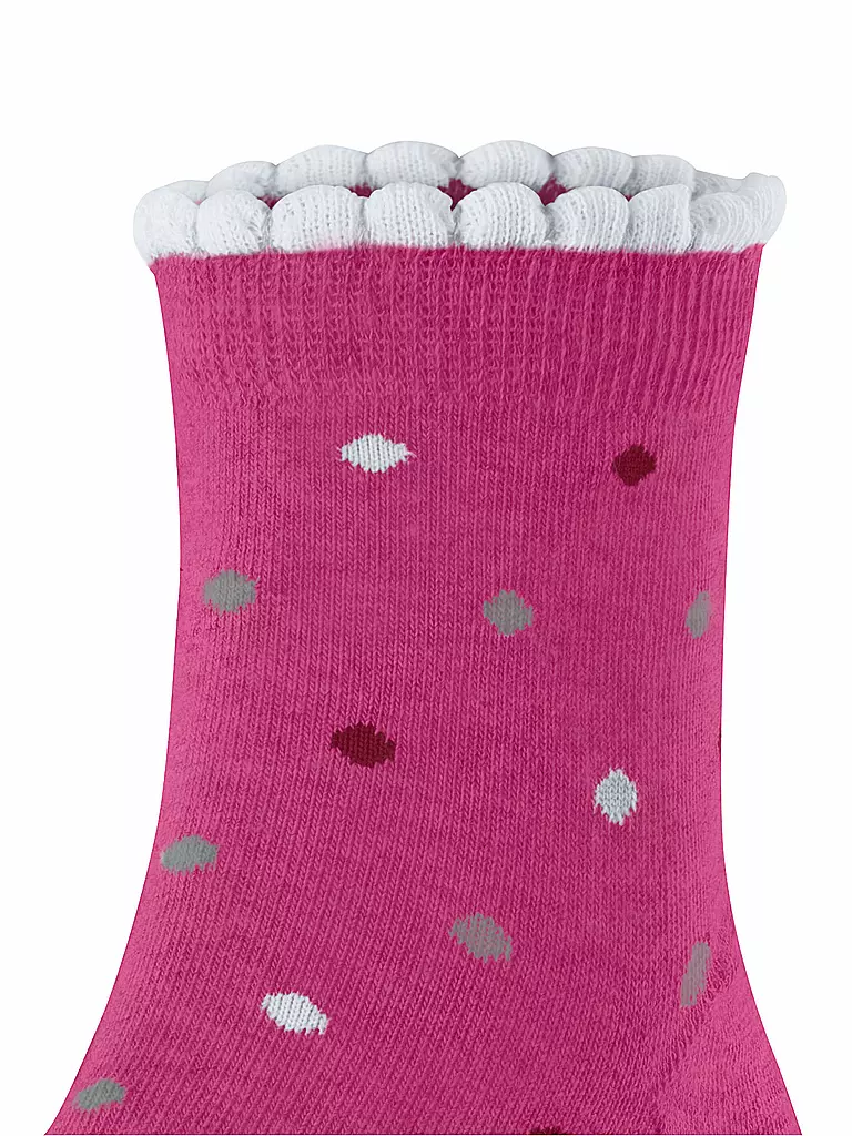 FALKE | Kinder Socken MULTIDOT gloss | rot