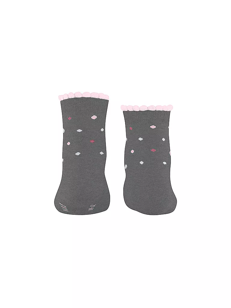 FALKE | Kinder Socken MULTIDOT light beige | hellgrau