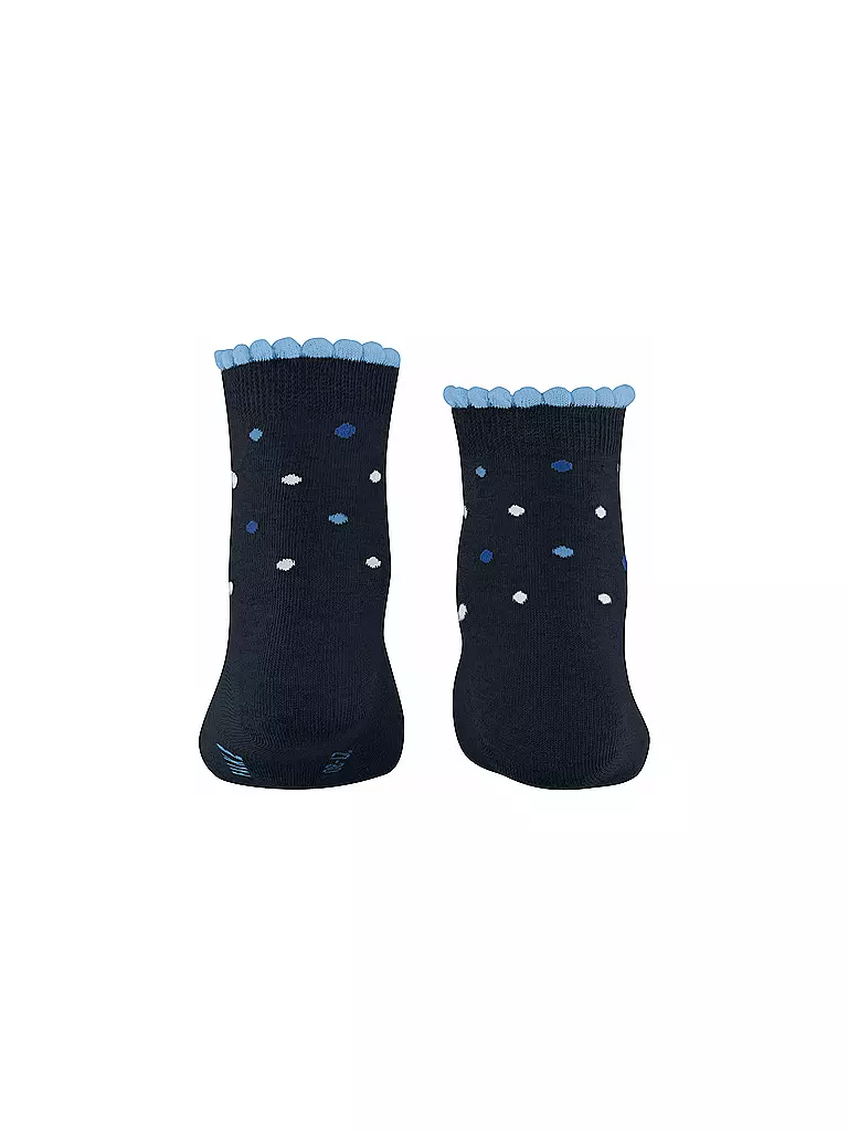 FALKE | Kinder Socken MULTIDOT marine | rot