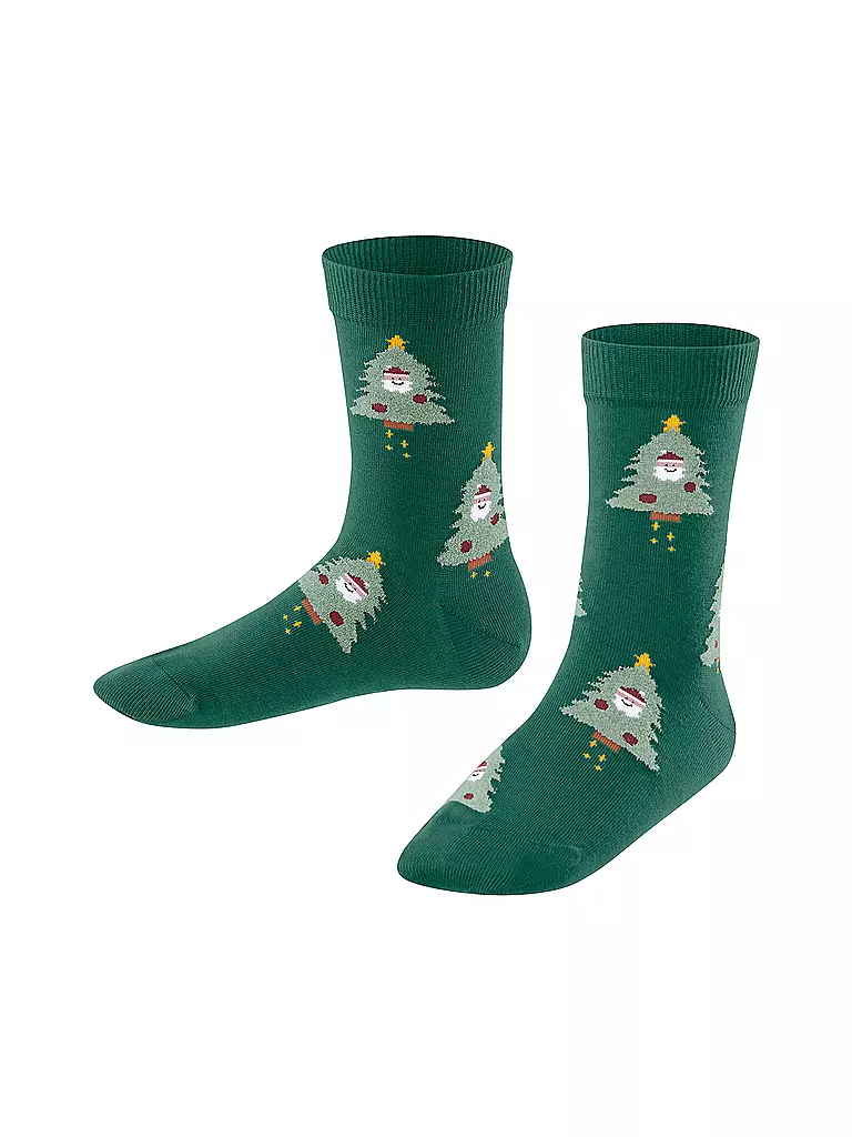 FALKE | Kinder Socken SPACEROCKET emerald | grün