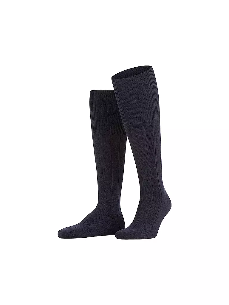 FALKE | Kniestrümpfe LHASA dark navy | dunkelblau