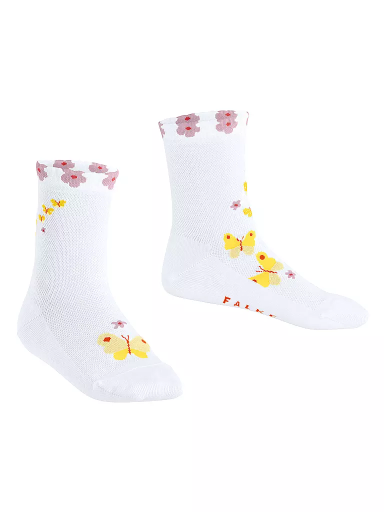 FALKE | Mädchen Socken BEAUTIFUL BUTTERFLIES white | weiss