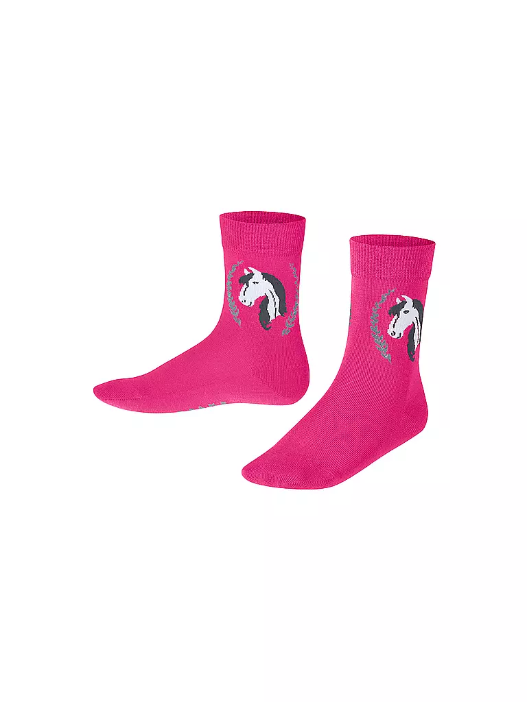 FALKE | Mädchen Socken gloss | pink