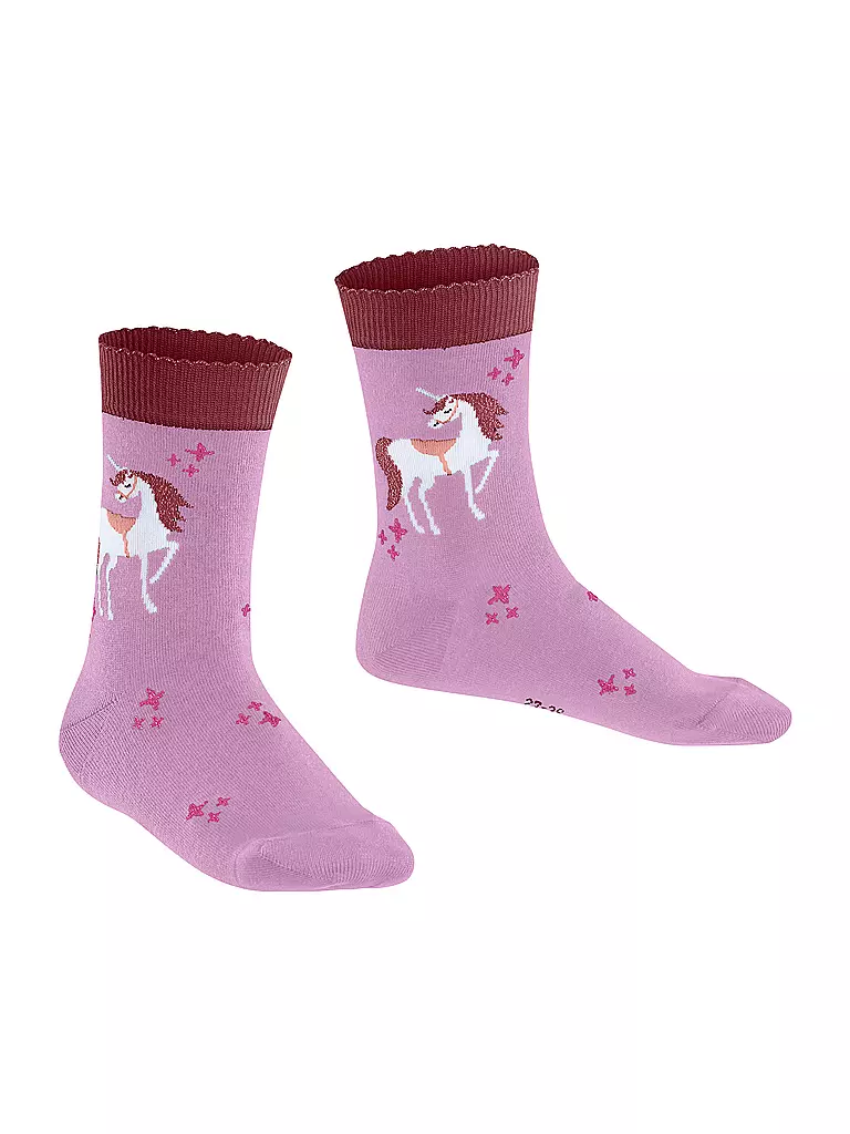 FALKE | Mädchen Socken MAGIC UNICORN candy pink  | rosa