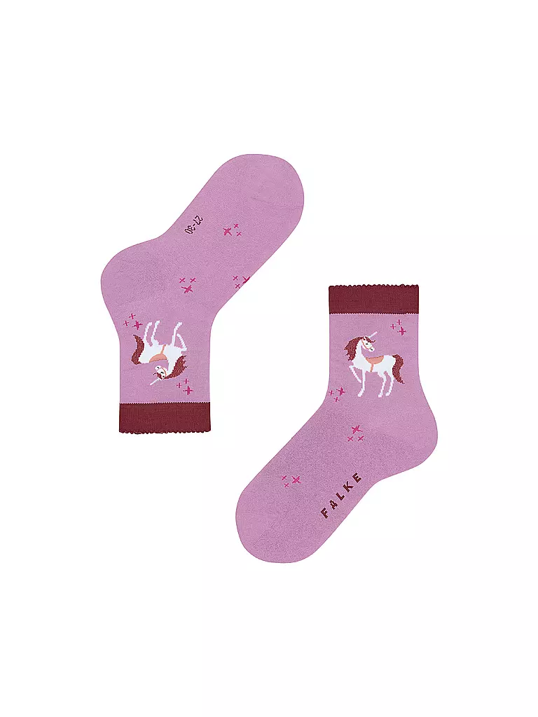 FALKE | Mädchen Socken MAGIC UNICORN candy pink  | rosa