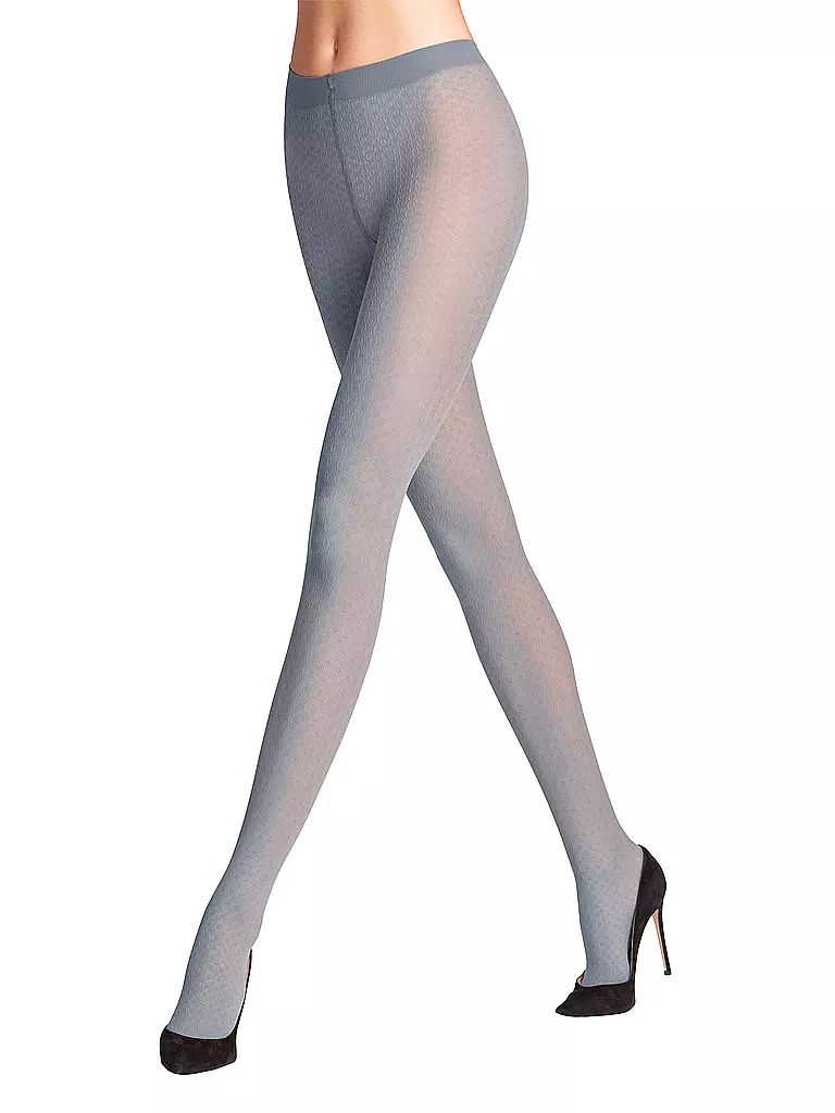 FALKE | Modestrumpfhose LULLABY steel grey | hellgrau