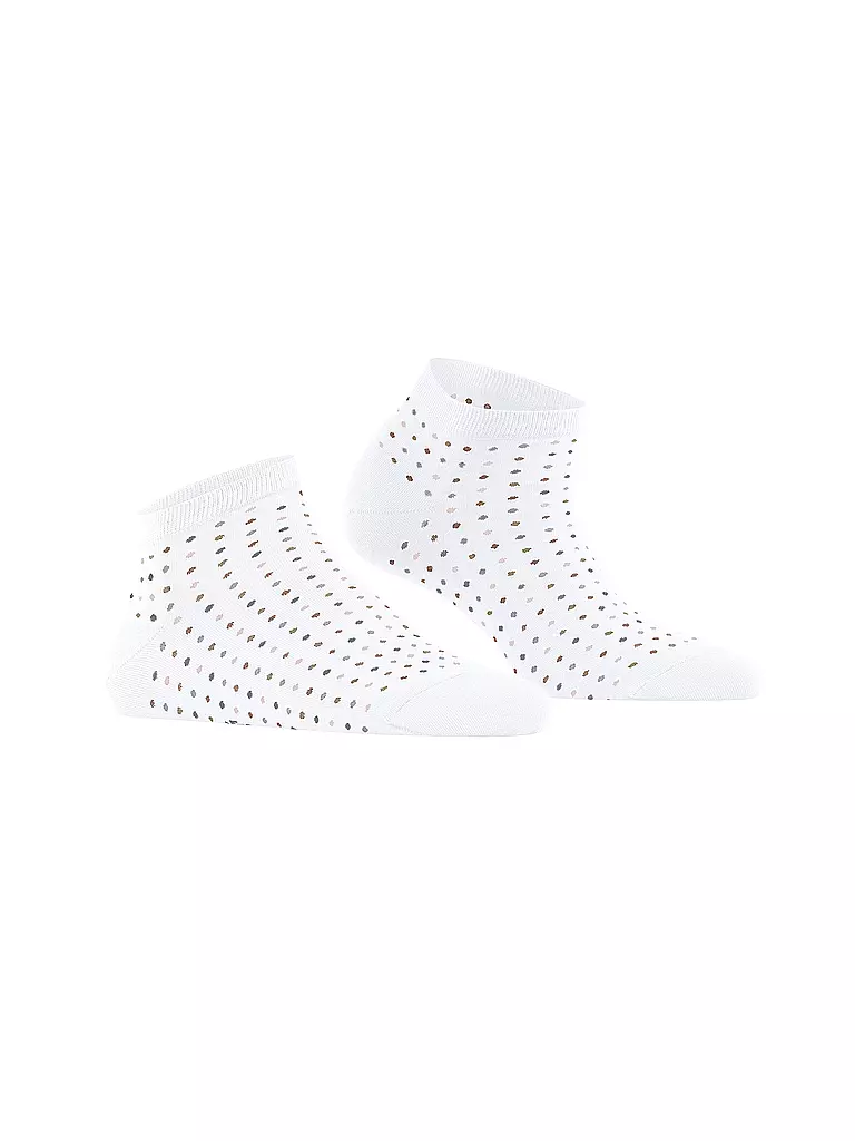 FALKE | Sneaker Socken MULTISPOT white | weiss