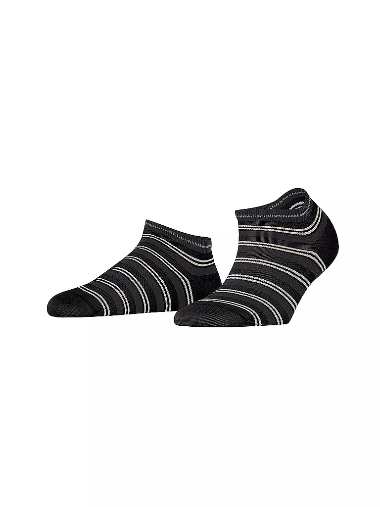 FALKE | Sneaker Socken SMART STRIPE black | schwarz