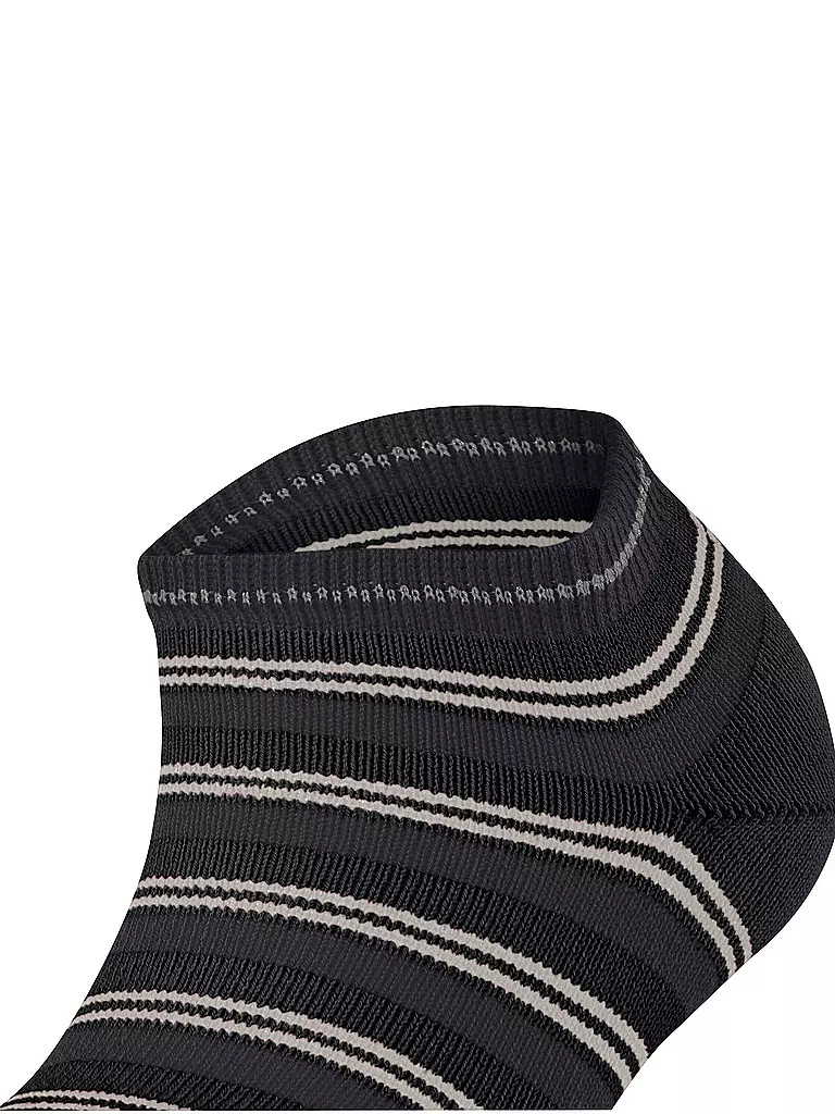 FALKE | Sneaker Socken SMART STRIPE black | schwarz