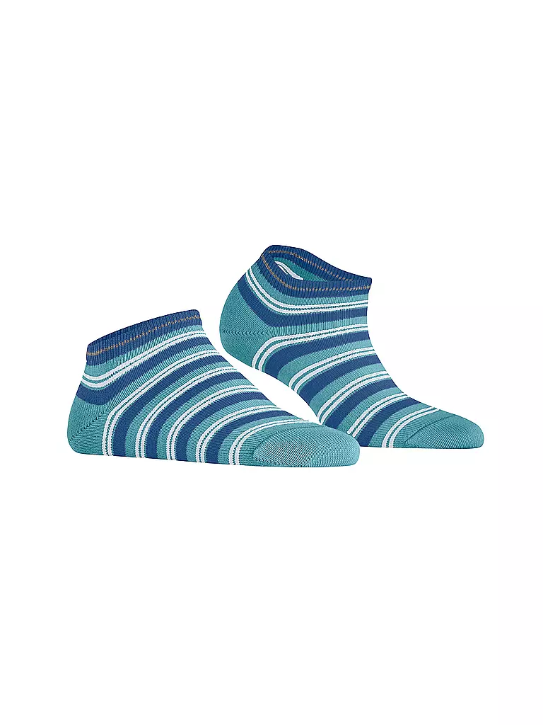 FALKE | Sneaker Socken SMART STRIPE key largo | blau