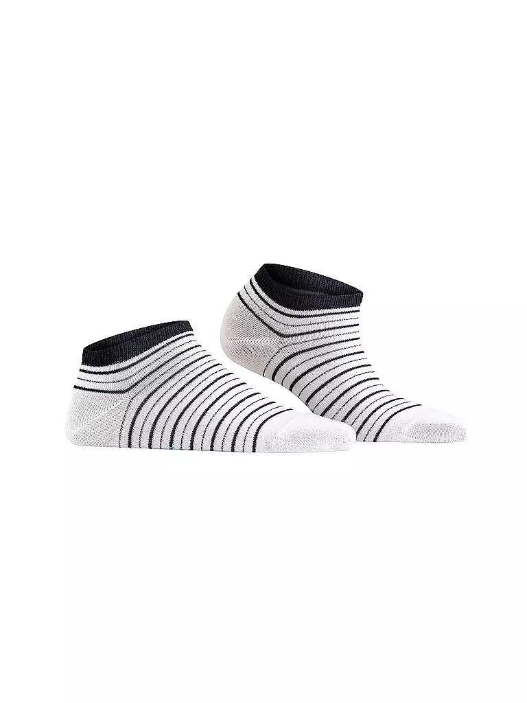 FALKE | Sneakersocken "Shimmer" white | weiss