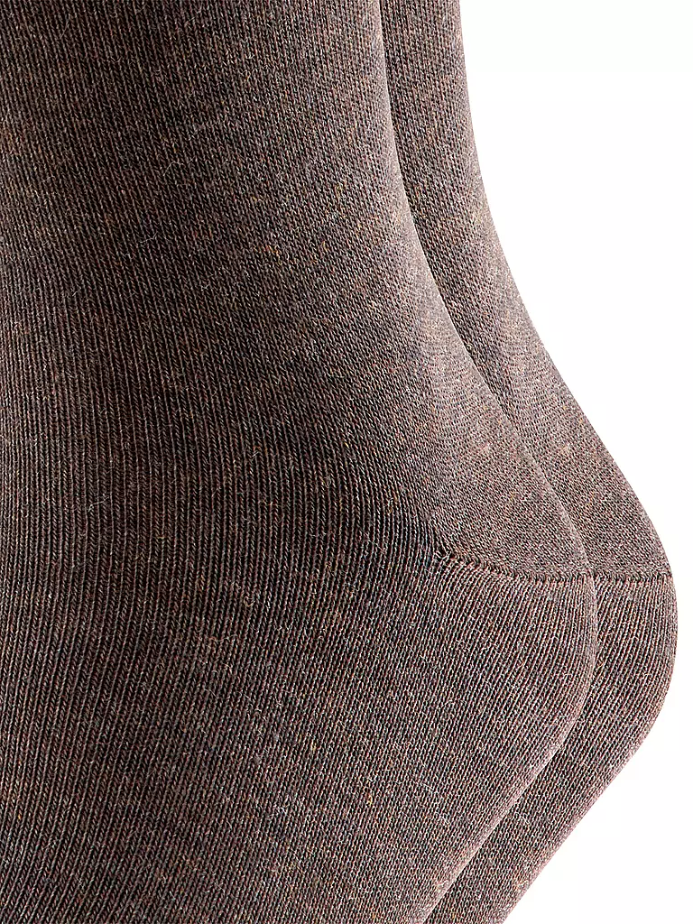 FALKE | Socken 2er Pkg HAPPY dark brown | braun