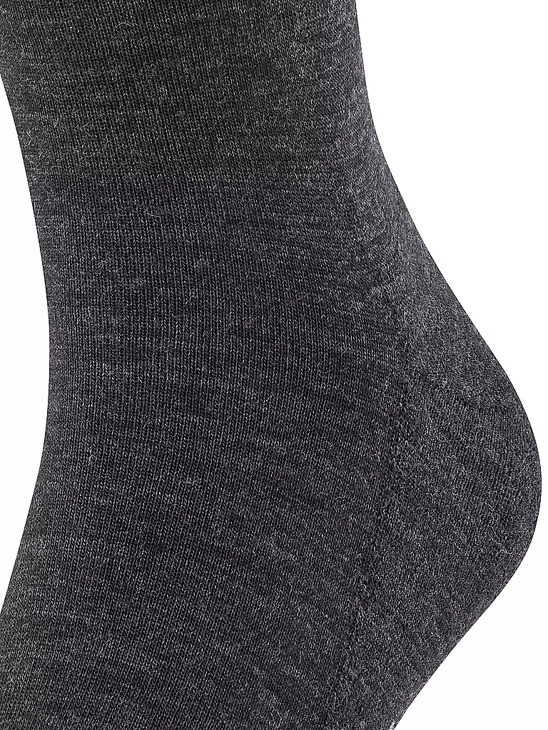 FALKE | Socken AIRPORT PLUS anthracite melange | grau