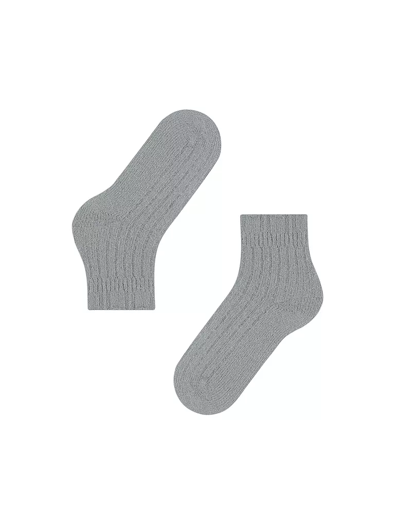 FALKE | Socken BEDSOCK RIB  | silber