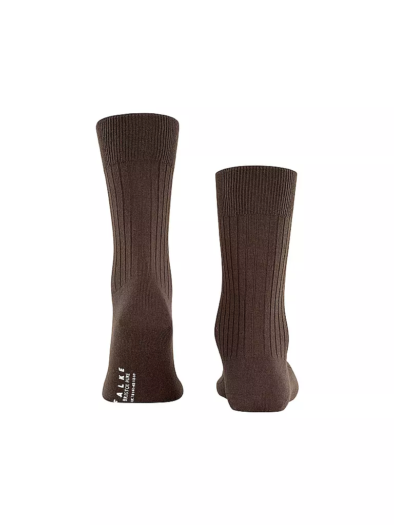 FALKE | Socken BRISTOL PURE brown | braun