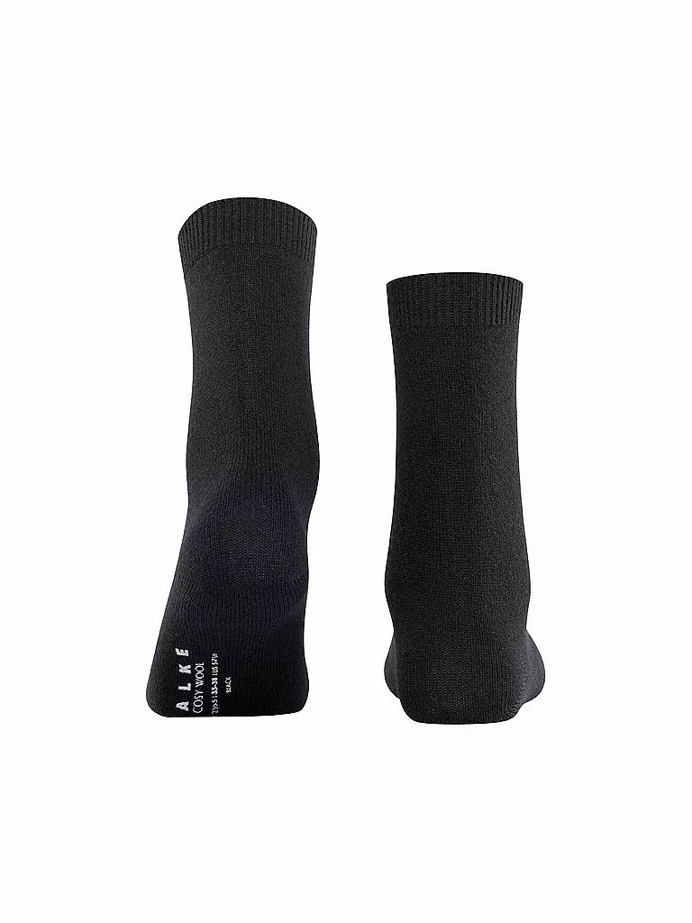 FALKE | Socken COSY WOOL black | schwarz