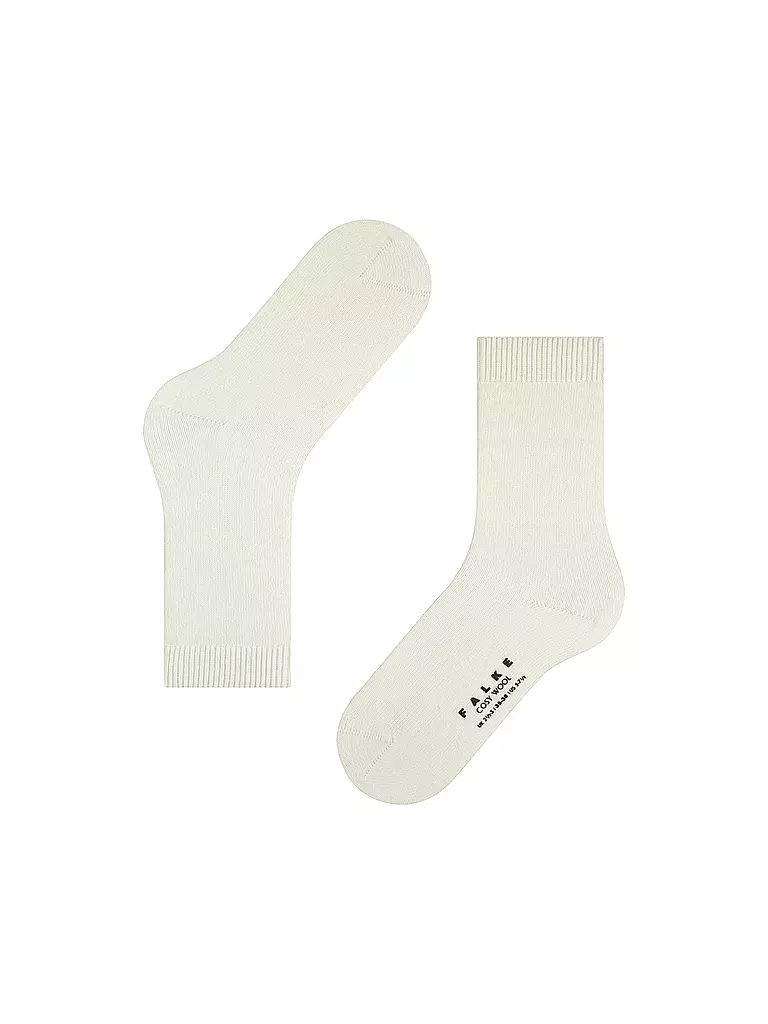 FALKE | Socken COSY WOOL off white | creme