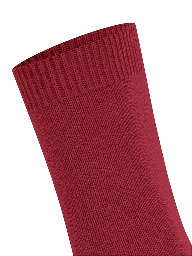 FALKE | Socken COSY WOOL scarlet | rot