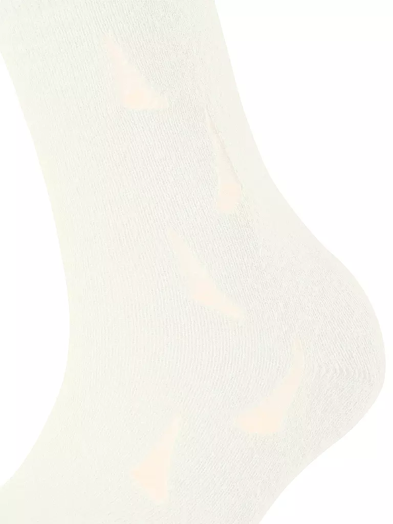 FALKE | Socken DISTRESSED off white | creme