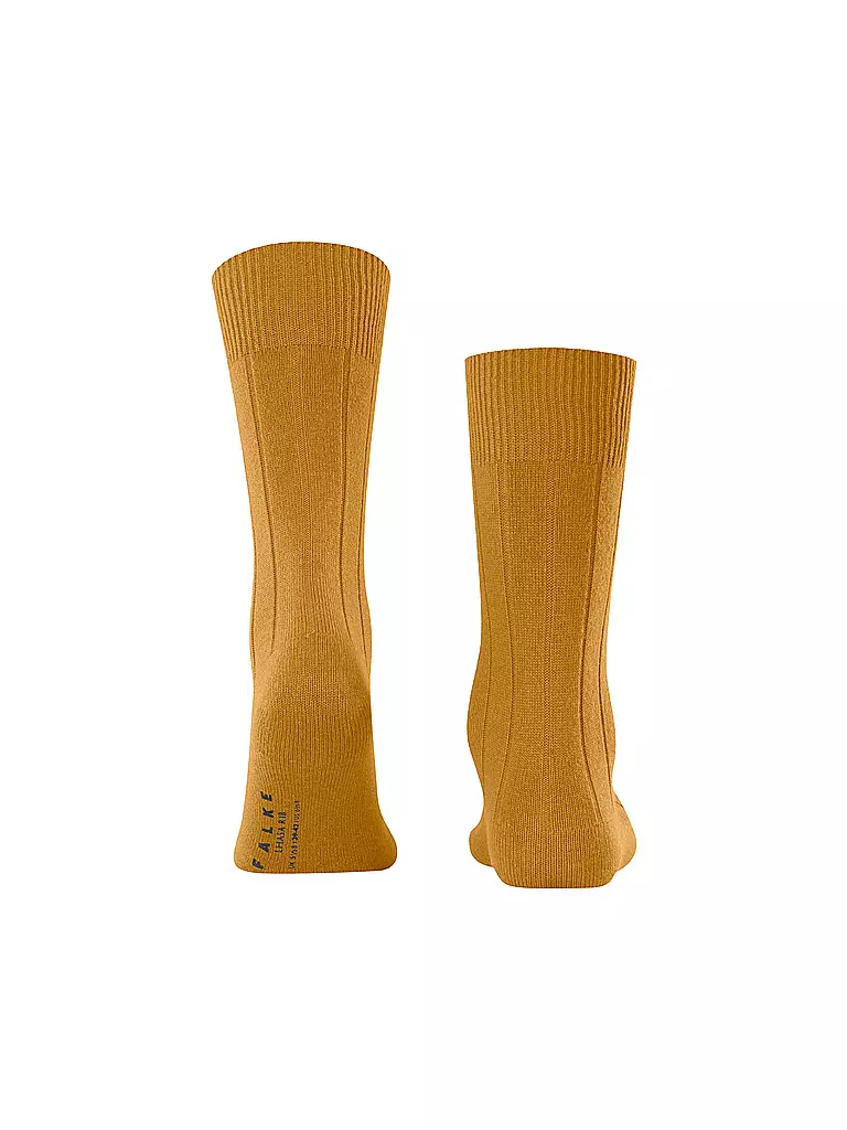 FALKE | Socken LHASA RIB amber | gelb